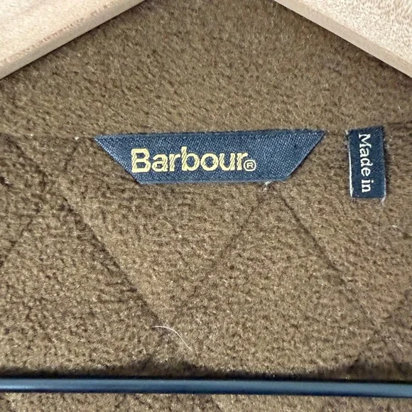 Barbour Vest Womens 10 Beige Quilted Outdoor Classic Quiet Luxury Layering - Picture 5 of 10